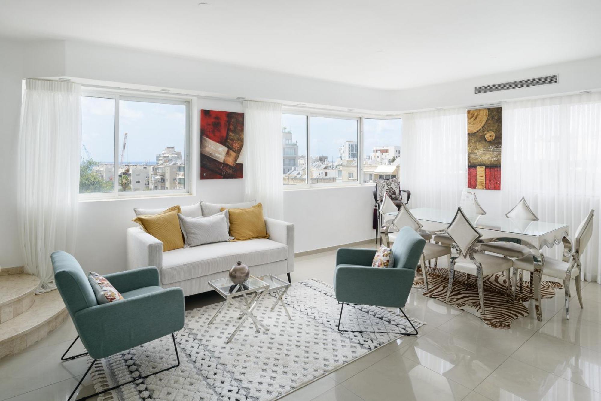 Penthouse With Panoramic View By Feelhome Tel Aviv Exteriör bild