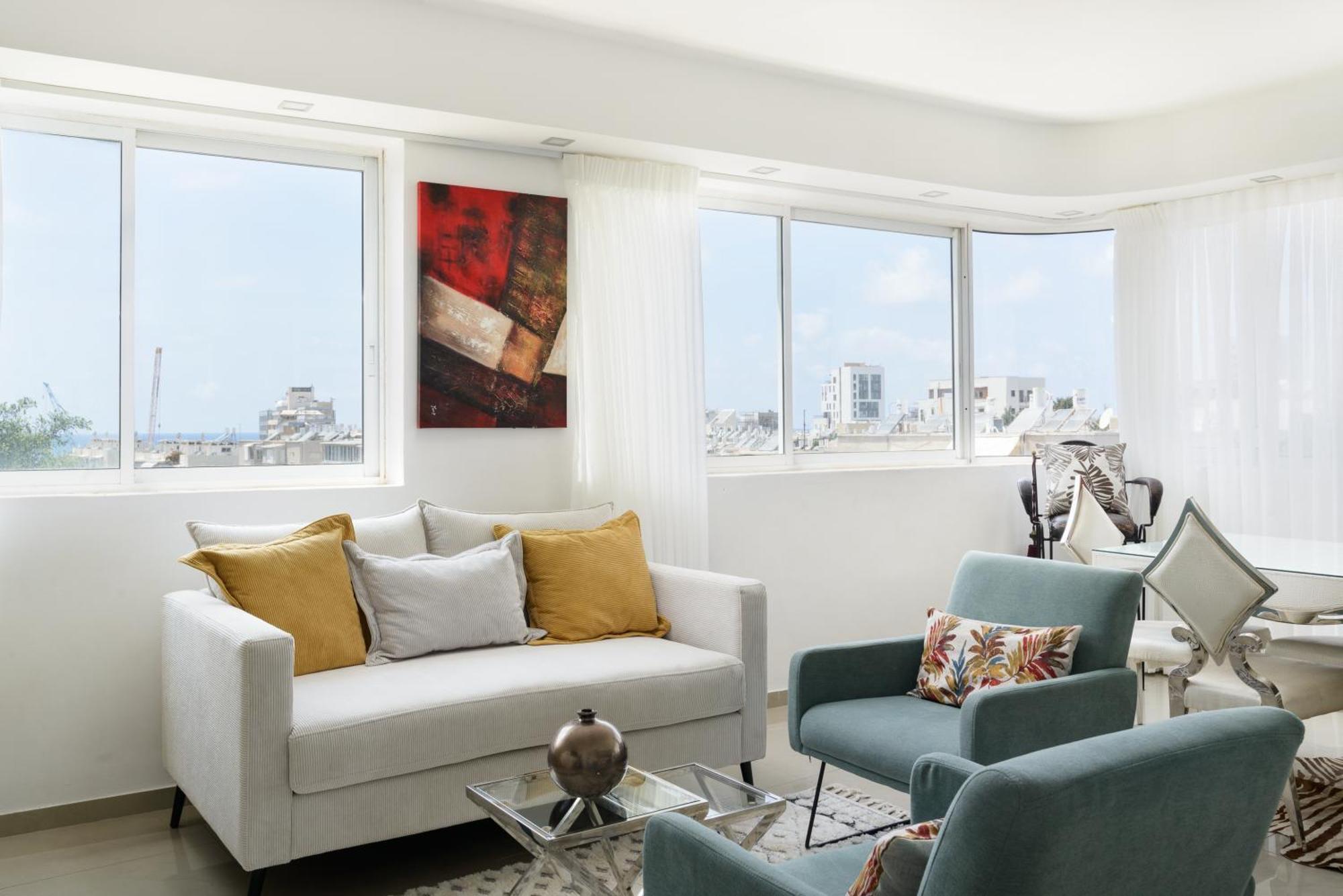 Penthouse With Panoramic View By Feelhome Tel Aviv Exteriör bild